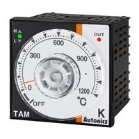 オートニクス アナログ温度調節器 (0~200°C/DPt100Ω) TAM-B4RP2C 1個 64-9617-74（直送品）