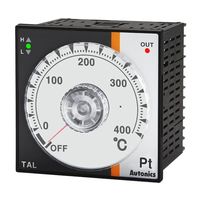オートニクス アナログ温度調節器 (0~200°C/DPt100Ω) TAL-B4RP2C 1個 64-9617-84（直送品）