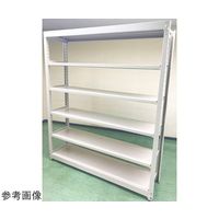 明興関包スチール 中量ボルトレスラック 増連 H1800×W900×D1170mm 天地6段増連 MN30-6312-6R 1組（直送品）