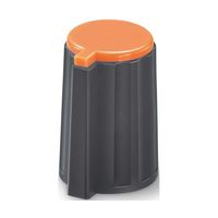 サトーパーツ モールドツマミΦ6.0mm用コレットチャック式 オレンジ