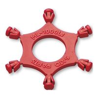 サトーパーツ MLー800、MLー810、MLー820、MLー880用 誤挿入防止モールド 赤 ML-1000-L1-R 1個（直送品）