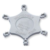 サトーパーツ MLー400ーN、MLー1600用 誤挿入防止モールド グレー ML-1000-L2-GY 1個 65-0265-51（直送品）