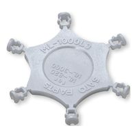 サトーパーツ MLー3000用 誤挿入防止モールド グレー ML-1000-L3-GY 1個 65-0265-53（直送品）