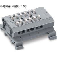 サトーパーツ 中継用スクリューレス端子台 DINレール取付タイプ 端子間ピッチ10mm 13P ML-1700-F-13P 1個（直送品）