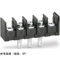 ネジ式端子台 底面絶縁物無し サポート端子無し ネジサイズM4 セムスネジ はんだ付端子 取付孔有り 5P ML-270-S1A3XS-5P（直送品）