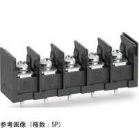 ネジ式端子台 底面絶縁物無し サポート端子無し ネジサイズM4 セムスネジ PC端子 取付孔無し 7P ML-270-S1B3YS-7P（直送品）