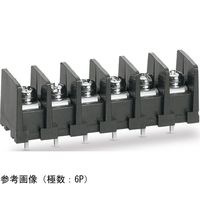 ネジ式端子台 端子間ピッチ7.62mm 底面絶縁物無し PC端子 取付孔無し セムスネジ 13P ML-40-S1BYS-13P 1個（直送品）