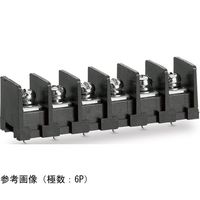 ネジ式端子台 端子間ピッチ10.16mm 底面絶縁物無し PC端子 取付孔無し セムスネジ 10P ML-50-S1BYS-10P 1個（直送品）