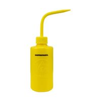 ウォッシュボトル 黄 静電気防止 低密度ポリエチレン