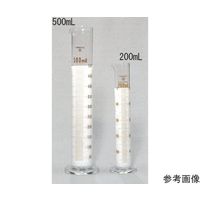 北海 メスシリンダー 200mL 0407C 1個 65-0506-60（直送品）