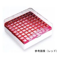 東京エム・アイ商会 クライオチューブボックス 3.0/4.0/5.0mL グリーン 81本用 BSM58071B/V 1袋(4個)（直送品）