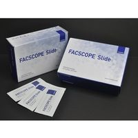 CURIOSIS FACSCOPE Slide ディスポーザブル細胞計数盤(4チャンネル・個別包装) CRFCB-CSD50 1個(50枚)（直送品）