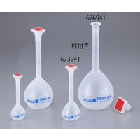 アズワン 栓付きPPメスフラスコ 10mL 英語版校正証明書付 677941 1個 1-1322-01-56（直送品）