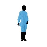 アズワン アズピュアクリーンスーツ 青 M(クリーン洗浄済) 21211SB CIC 1着 1-2314-02-77（直送品）