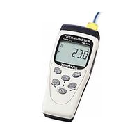 アズワン デジタル温度計 1ch 英語版校正証明書付 TM-80N 1台 1-3429-01-56（直送品）