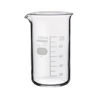 HARIO トールビーカー 100mL 60個入 TB-100 SCI 1箱(60個) 1-7116-22（直送品）