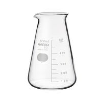 HARIO コニカルビーカー 500mL 24個入 CB-500 SCI 1箱(24個) 1-7117-25（直送品）