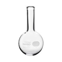 HARIO 丸底フラスコ 100mL 24個入 MF-100 SCI 1箱(24個) 1-8413-22（直送品）