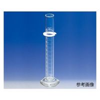 アズワン メスシリンダー PYREXR バンパー付き 2000mL 英語版校正証明書付 3022-2L 1個 2-9471-08-56（直送品）