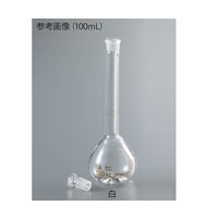 アズワン メスフラスコ(JIS規格) 50mL 校正証明書付 5640JIS-50 1個 3-495-05-20（直送品）