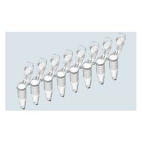 エッペンドルフ PCRチューブ 0.2mL 8ーストリップ 8連×120 0030 124.359 1袋(960本) 4-1053-01（直送品）