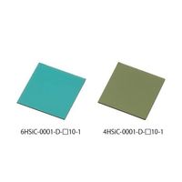 クリスタルベース SiC基板 4HーSiC 10枚入 4HSiC-05-0001-D- 10-10 1箱(10枚) 4-2135-13（直送品）