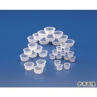 Kartell キャップ PE製 18mm用 654 1セット(100個) 4-3149-03（直送品）