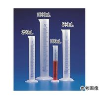 Kartell PPメスシリンダー 500mL 青目盛付き 2565 1個 4-3159-01（直送品）