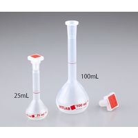 アズワン EMユーロPMPメスフラスコ(PP栓付き) クラスB 50mL 校正証明書付 67295 1個 5-5684-12-20（直送品）