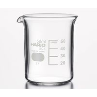 HARIO ビーカー 50mL 72個入 B-50 SCI 1箱(72個) 6-214-32（直送品）