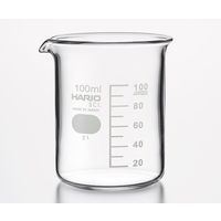 HARIO ビーカー 100mL 36個入 B-100 SCI 1箱(36個) 6-214-33（直送品）