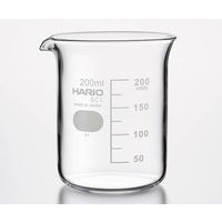 HARIO ビーカー 200mL 36個入 B-200 SCI 1箱(36個) 6-214-34（直送品）
