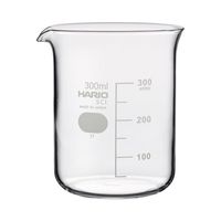 HARIO ビーカー 300mL 24個入 B-300 SCI 1箱(24個) 6-214-35（直送品）