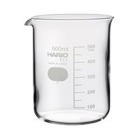 HARIO ビーカー 500mL 12個入 B-500 SCI 1箱(12個) 6-214-36（直送品）