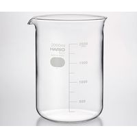 HARIO ビーカー 2000mL 6個入 B-2L SCI 1箱(6個) 6-214-38（直送品）