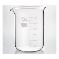 HARIO ビーカー 3000mL 4個入 B-3L SCI 1箱(4個) 6-214-39（直送品）