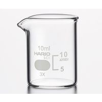 HARIO ビーカー 10mL 144個入 B-10 SCI 1箱(144個) 6-214-42（直送品）