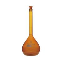 アズワン メスフラスコ(全量フラスコ・スーパーグレード) 茶 2000mL 英語版校正証明書付 6-241-11-56 1個（直送品）