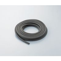 アズワン 排気用（真空用）ゴム管（布巻きフイニッシュ加工） 天然ゴム 12×24 長さ4m 1本 6-590-14-04（直送品）