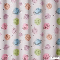 スミノエ DISNEY セミオーダー カーテン プリンセス プリンセスチャーム 2200×2100mm ピンク １セット(2枚入)（直送品）