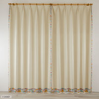 スミノエ DISNEY セミオーダー カーテン ミッキー レトロコミック 3000×1050mm アイボリー １セット(2枚入)（直送品）