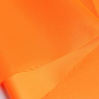 コスモテキスタイル 東レラルサテン 生地 巾92cm×3m切売カット 蛍光オレンジ A8000-253-3M（直送品）