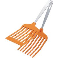 田辺金具 マルチグリル トング 大 オレンジ 2089133 1本（直送品）