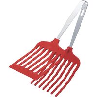 田辺金具 マルチグリル トング 大 レッド 2089134 1本（直送品）