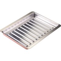 田辺金具 銅のグリル プレート波型 2089315 1個（直送品）