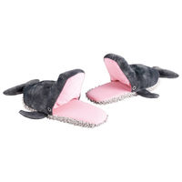 セトクラフト SF-4062 モップスリッパ(ガブリ)クジラ 1足（直送品）