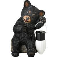 セトクラフト SR-0831 ソーラーオーナメント(リトルベア)かしげ 1個（直送品）