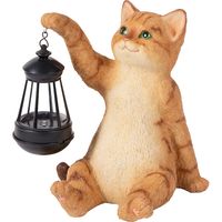 セトクラフト SR-8002 ソーラーオーナメント(CAT)トラ 1個（直送品）