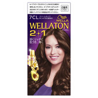 在庫限り7個セット Wella ウエラトーン 2+1 白髪染め 液状タイプ 6G ウエラトーン2+1 クリームタイプ 7CL [医薬部外品]（おしゃれな