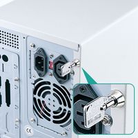 サンワサプライ コンピュータケースセキュリティ SL-23N 1個